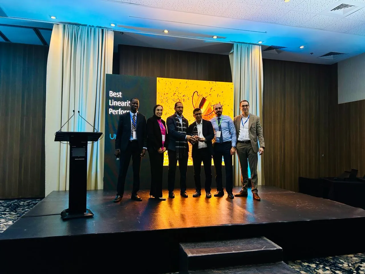UNIVERS AP obtuvo el Trofeo del «MEJOR INFORME DE LINEALIDAD»